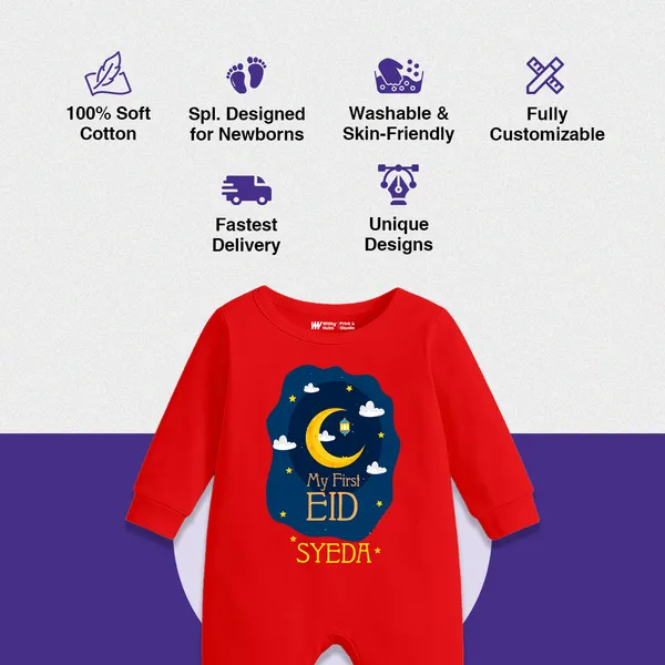 Red_Cotton_My_First_Eid_Romper_For_Infants