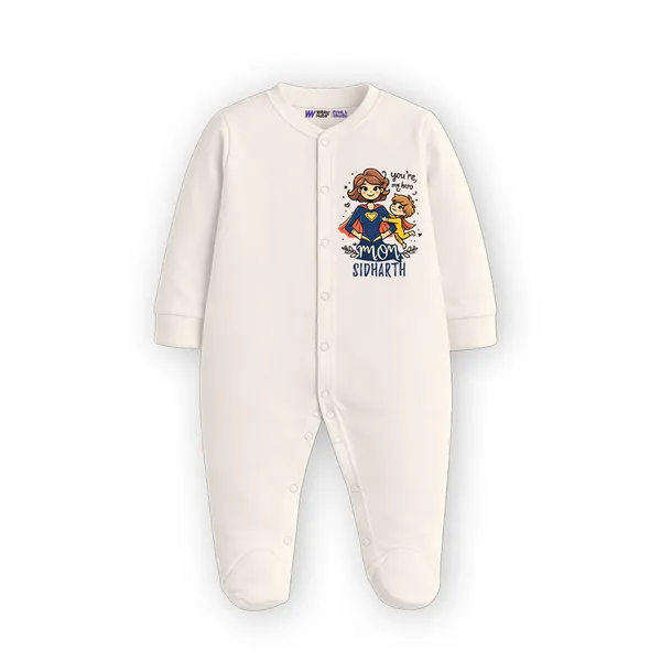 Cream_Cotton_My_Mom_Rocks_Personalized_Romper_For_Baby