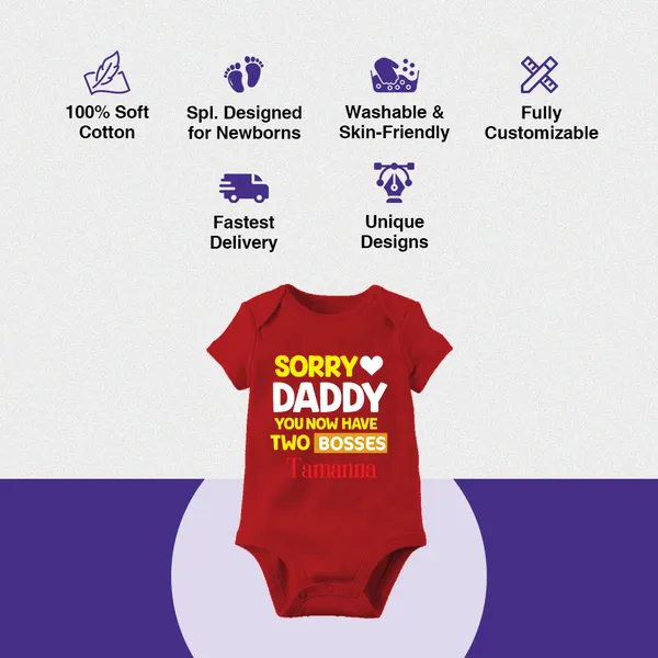 Red_Cotton_Funny_Print_Onesie_For_Baby
