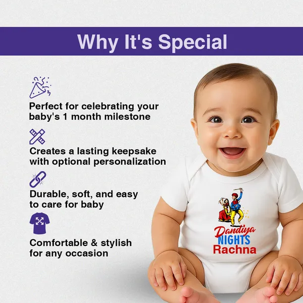 White_Cotton_Dandiya_Nights_Rachna_Printed_Onesie_For_Babies