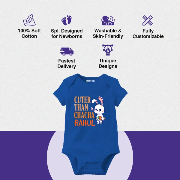 Blue_Cotton_Printed_Romper_For_Newborns_With_Chacha_Rahul_Text