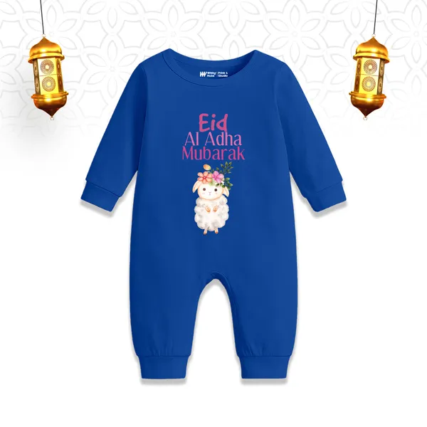 Blue_Cotton_Eid_Al_Adha_Mubarak_Romper_For_Newborns