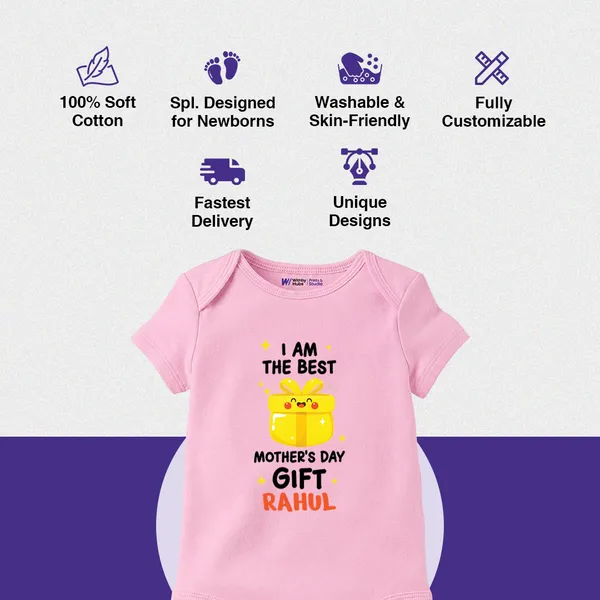 Pink_Cotton_Romper_With_Custom_Mother'S_Day_Print_For_Baby