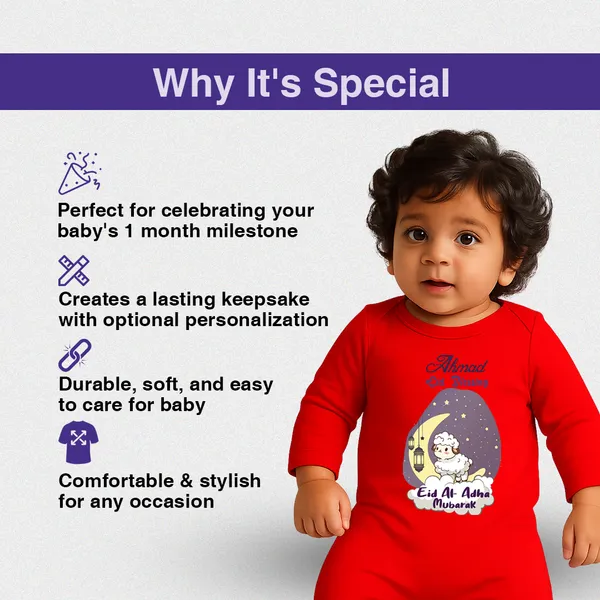 Red_Cotton_Eid_Al_Adha_Mubarak_Romper_For_Baby