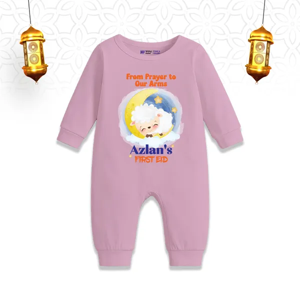 Pink_Cotton_First_Eid_Romper_For_Baby