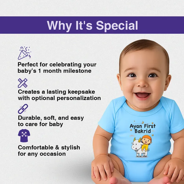 Ayan_First_Bakrid_Blue_Cotton_Baby_Romper_With_Cartoon_Print