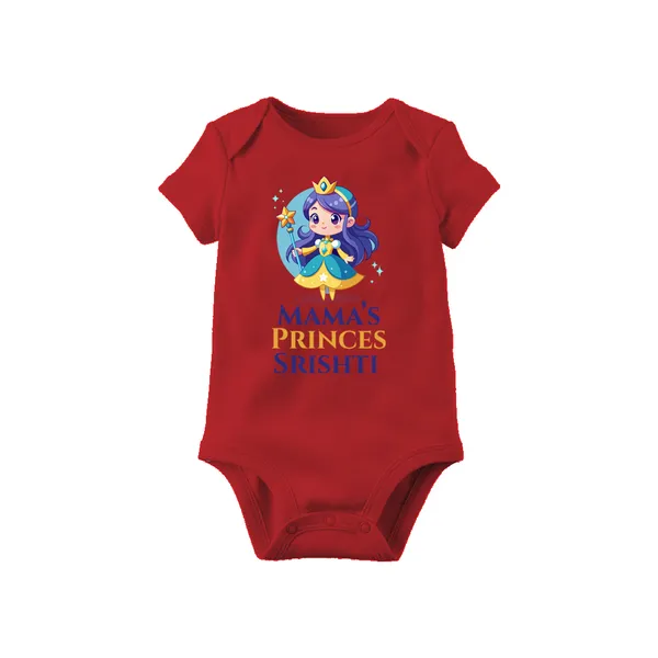 Red_Cotton_Mama'S_Princess_Graphic_Baby_Bodysuit