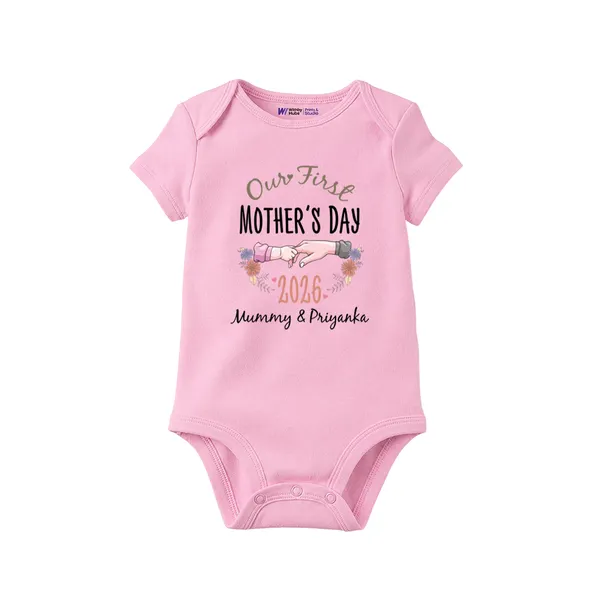 Pink_Cotton_Our_First_Mother'S_Day_2026_Baby_Bodysuit