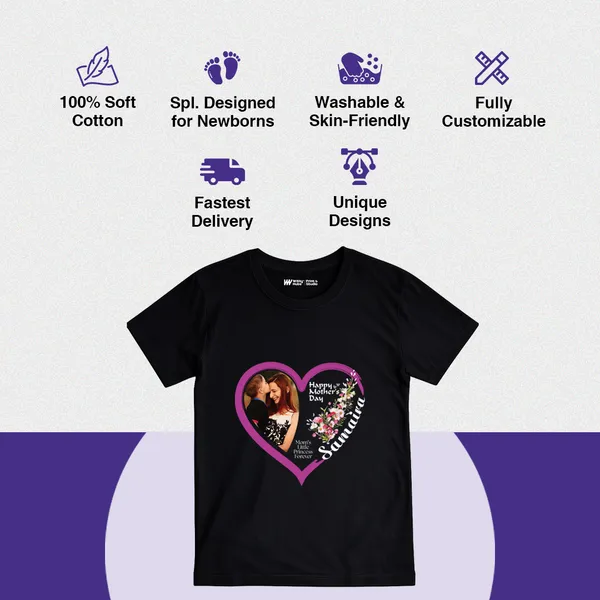 Black_Cotton_Heart_Photo_Print_T-Shirt_For_Kids