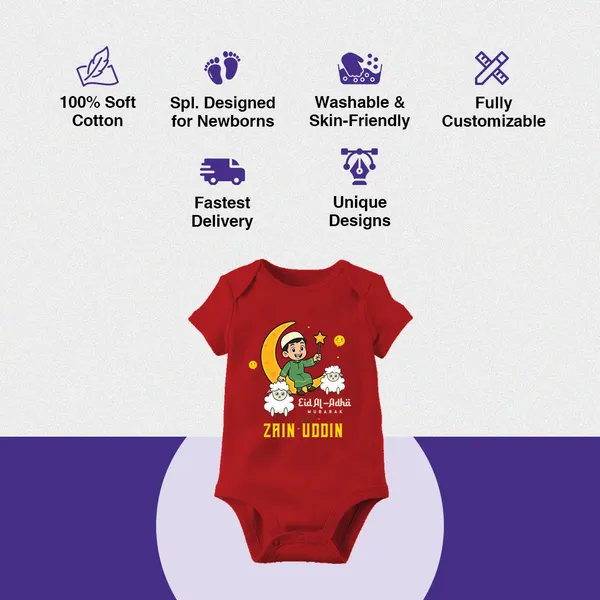 Red_Eid_Al-Adha_Personalized_Baby_Romper_With_Name_Print