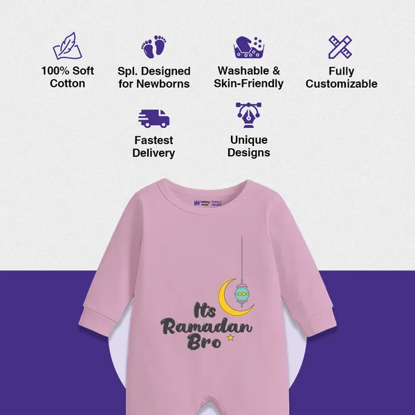 Pink_Cotton_It'S_Ramadan_Bro_Romper_For_Baby_Boys