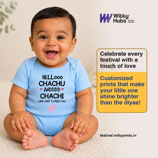Blue_Cotton_Newborn_Milestone_Onesie_For_1_Month_Baby