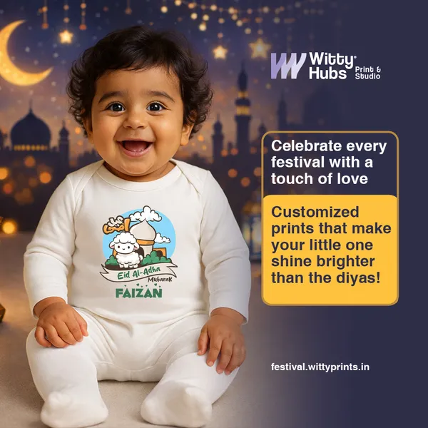 White_Cotton_Eid_Al_Adha_Mubarak_Romper_For_Baby