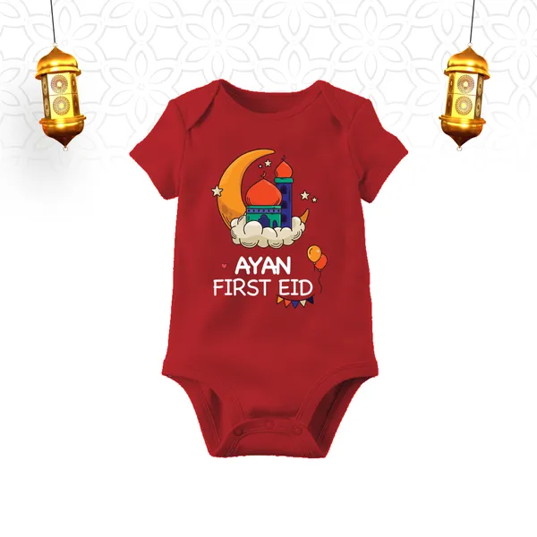 Red_Cotton_First_Eid_Graphic_Print_Baby_Onesie