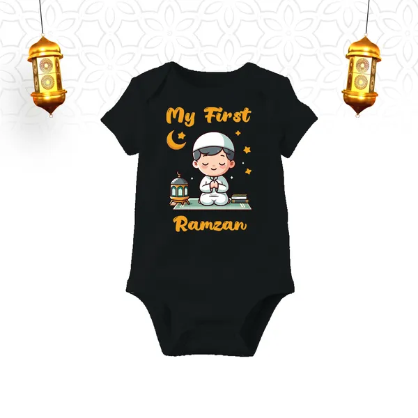 Black_Cotton_My_First_Ramzan_Printed_Baby_Bodysuit