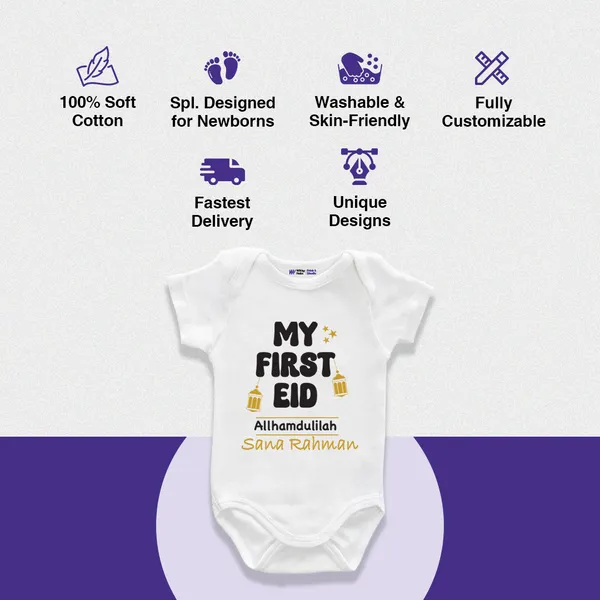 My_First_Eid_Personalized_White_Cotton_Onesie_For_Baby