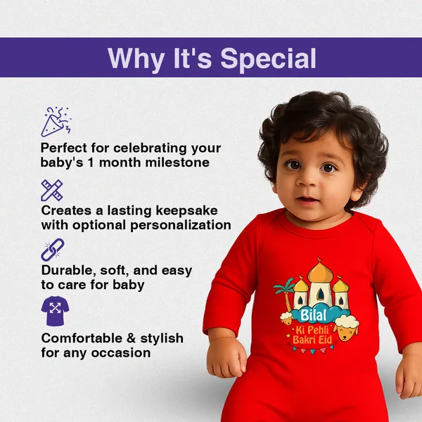 Red_Cotton_Bakri_Eid_Romper_For_Baby_Boys