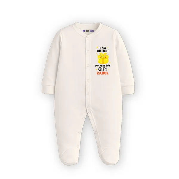 White_Cotton_I_Am_The_Best_Gift_Romper_For_Newborns