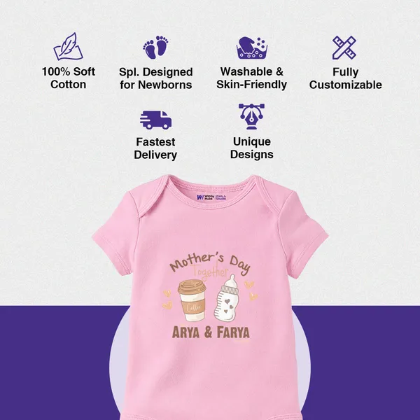 Pink_Cotton_Mother'S_Day_Printed_Bodysuit_For_Baby
