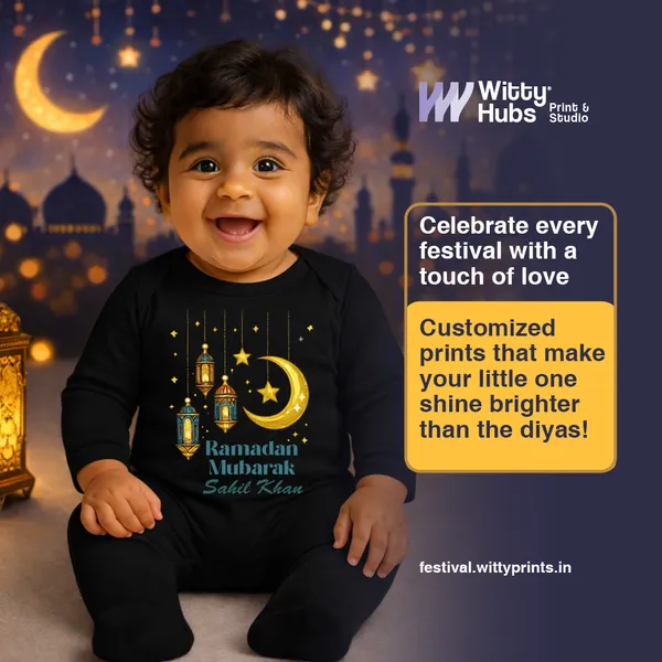 Black_Cotton_Ramadan_Mubarak_Personalized_Full_Sleeve_Romper_For_Baby