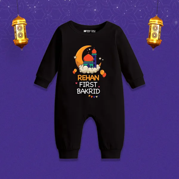 Black_Cotton_First_Bakrid_Romper_For_Baby