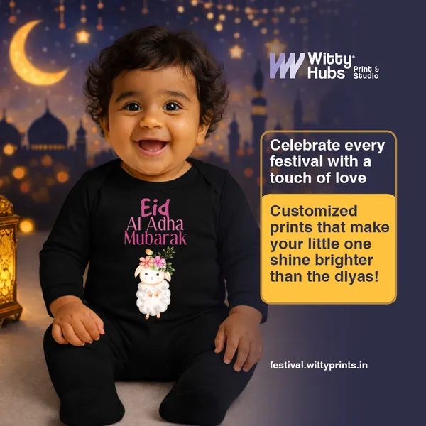 Black_Eid_Al_Adha_Mubarak_Full_Sleeve_Romper_For_Baby