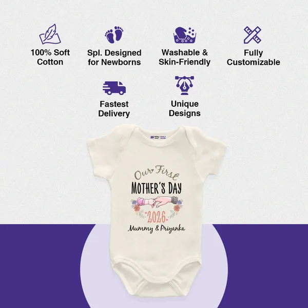Our_First_Mother'S_Day_2026_Personalized_Baby_Romper