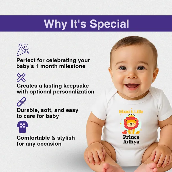 White_Cotton_Customizable_Baby_Romper_With_Lion_Print