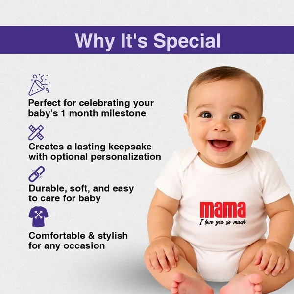White_Cotton_Mama_Print_Short_Sleeve_Onesie_For_Babies