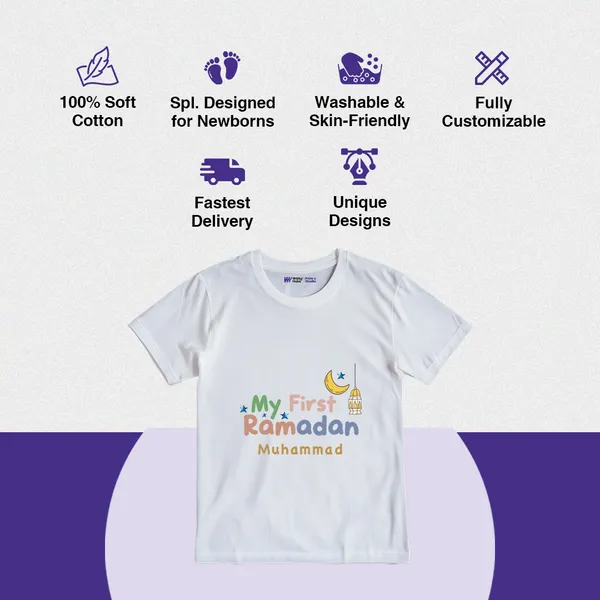 Colorful_My_First_Ramadan_Personalized_Cotton_T-Shirt_For_Kids