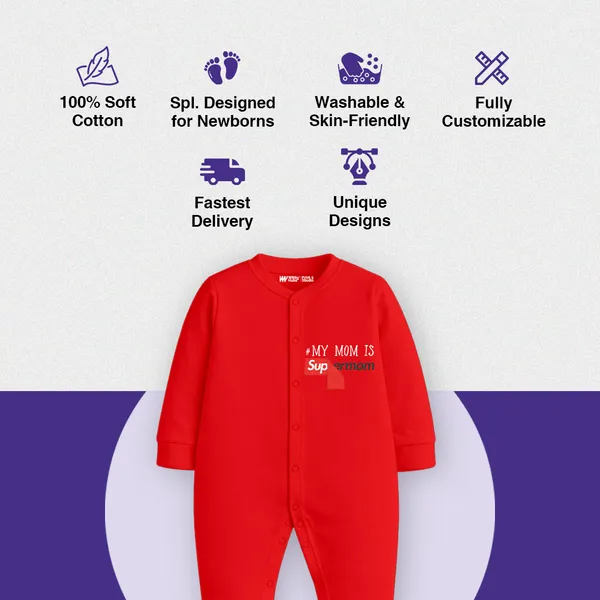 Red_Cotton_Graphic_Footed_Romper_For_Baby