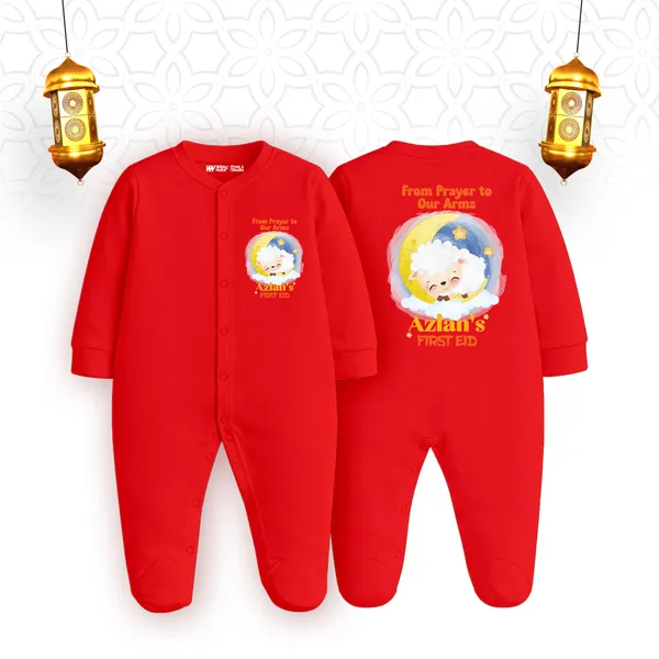 Red_Customizable_Ramadan_Eid_Baby_Romper_Sleepsuit