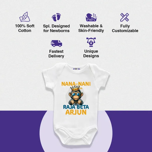 White_Cotton_Nana_Nani_Raja_Beta_Printed_Romper_For_Baby_Boys