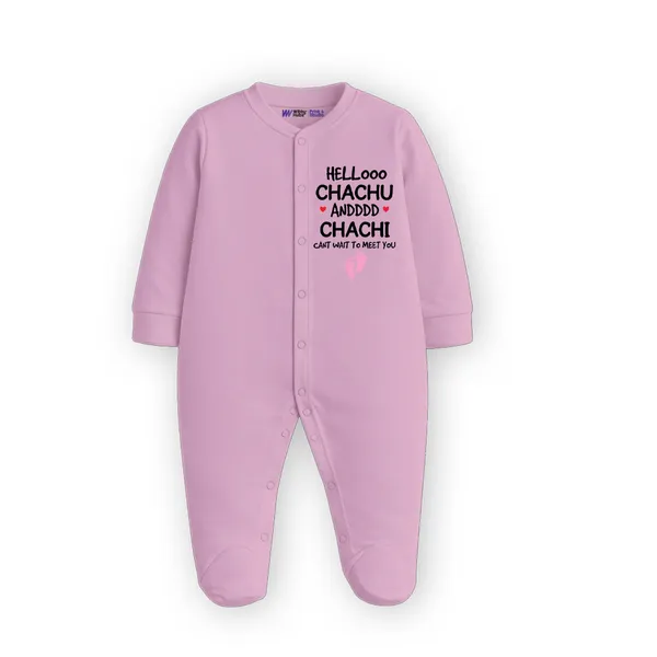 Pink_Cotton_Customized_Romper_For_Baby_1_Month_Milestone