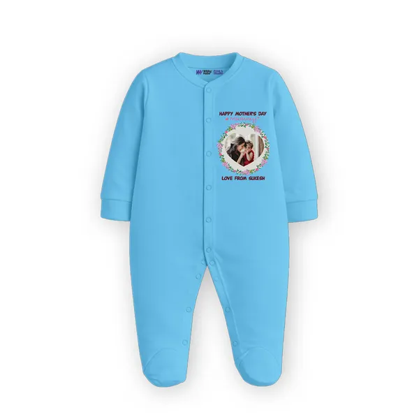 Blue_Cotton_Full_Sleeve_Romper_With_Customizable_Photo_Print