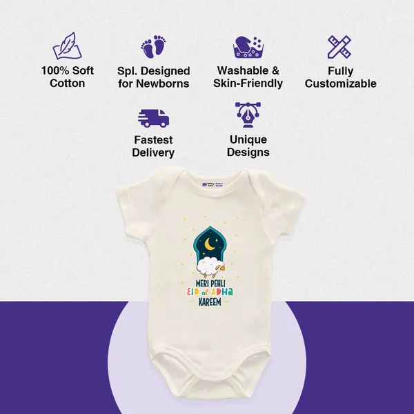 White_Cotton_Printed_Bodysuit_For_Baby'S_First_Eid