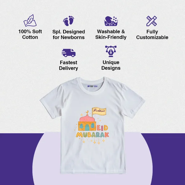White_Cotton_Eid_Mubarak_Printed_T-Shirt_For_Kids