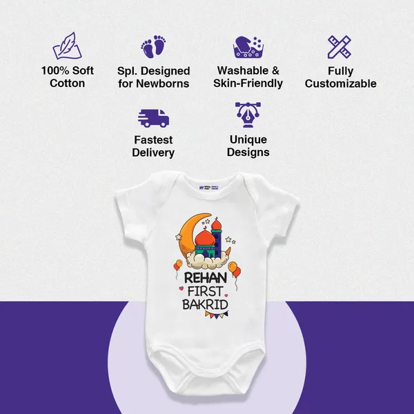 White_Cotton_First_Bakrid_Celebration_Romper_For_Baby