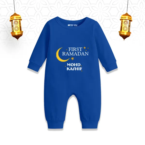 Blue_First_Ramadan_Personalized_Romper_For_Baby