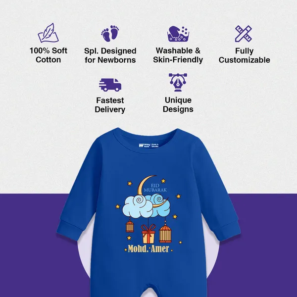 Blue_Cotton_Printed_Baby_Romper_For_1_Month_Celebration