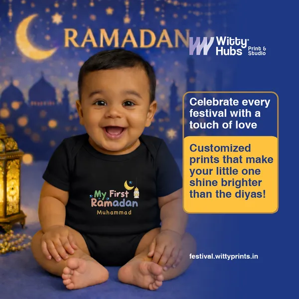 My_First_Ramadan_Personalized_Black_Baby_Romper