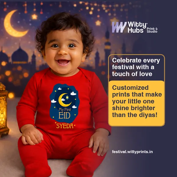 Red_Cotton_My_First_Eid_Romper_For_Infants