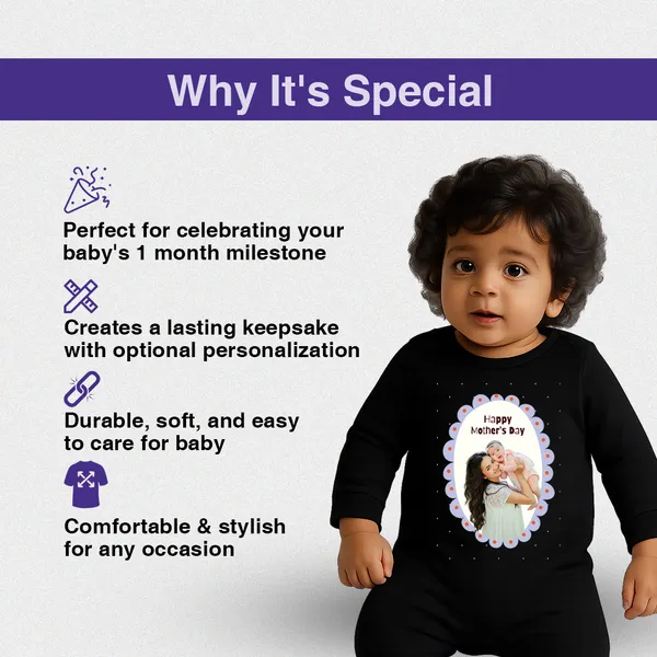 Black_Cotton_Happy_Mother'S_Day_Romper_For_Newborns