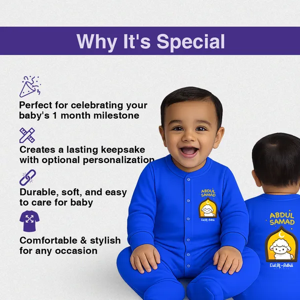 Blue_Customized_Print_Baby_Sleepsuit_For_Ramadan