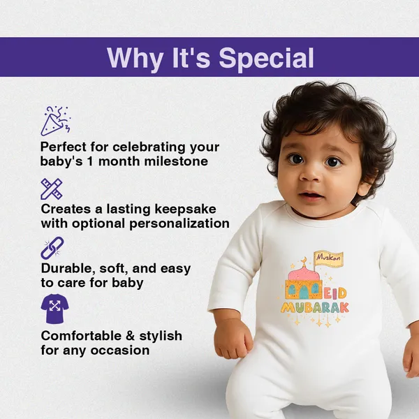 White_Cotton_Personalized_Eid_Mubarak_Romper_For_Babies