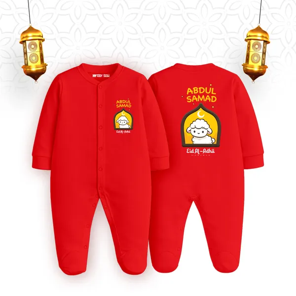Red_Cotton_Abdul_Samad_Printed_Romper_For_Baby