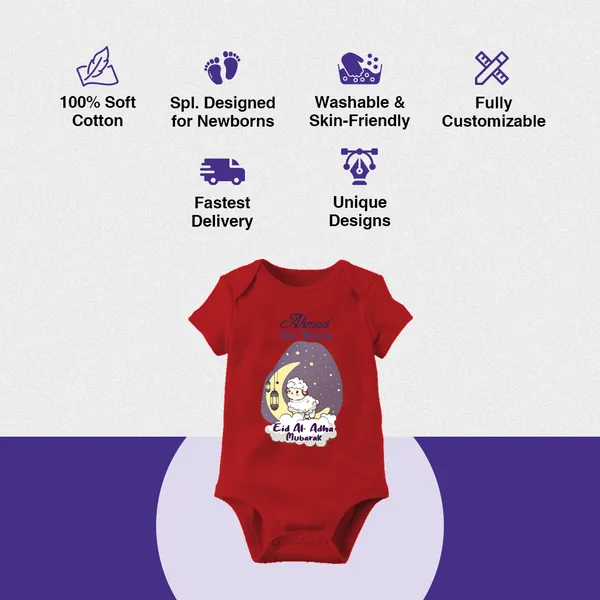 Red_Cotton_Almost_Eid_Al_Adha_Mubarak_Printed_Baby_Romper