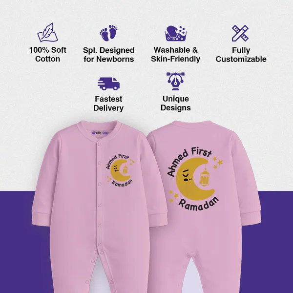 Pink_Cotton_My_First_Ramadan_Printed_Romper_For_Baby