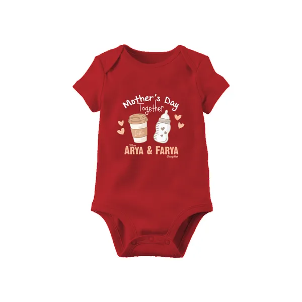 Red_Cotton_Mother'S_Day_Customizable_Onesie_For_Baby