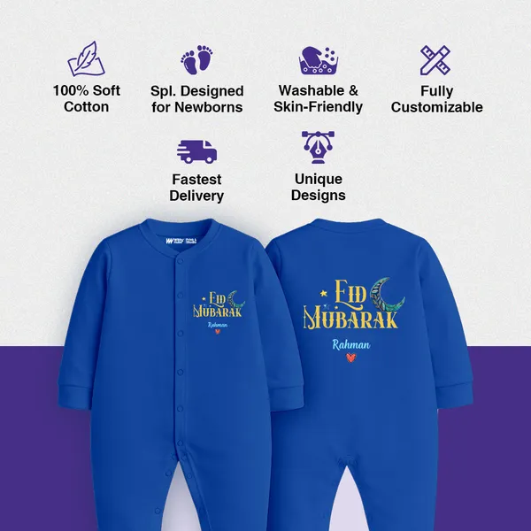 Blue_Customizable_Eid_Mubarak_Romper_For_Baby